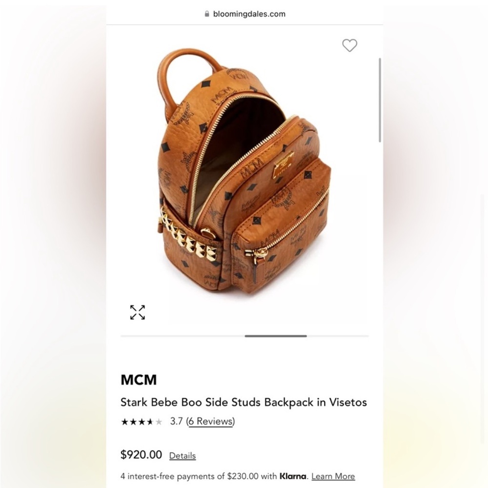 Mcm Backpack - image 3